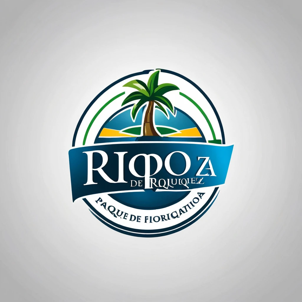 Make a professional logo of the name papo de riqueza about financial education