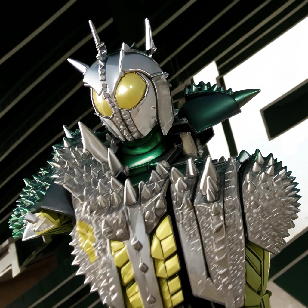 Kamen rider durian. Spike armour.kamen rider. Solo. Super sentai. Kamen rider bravo