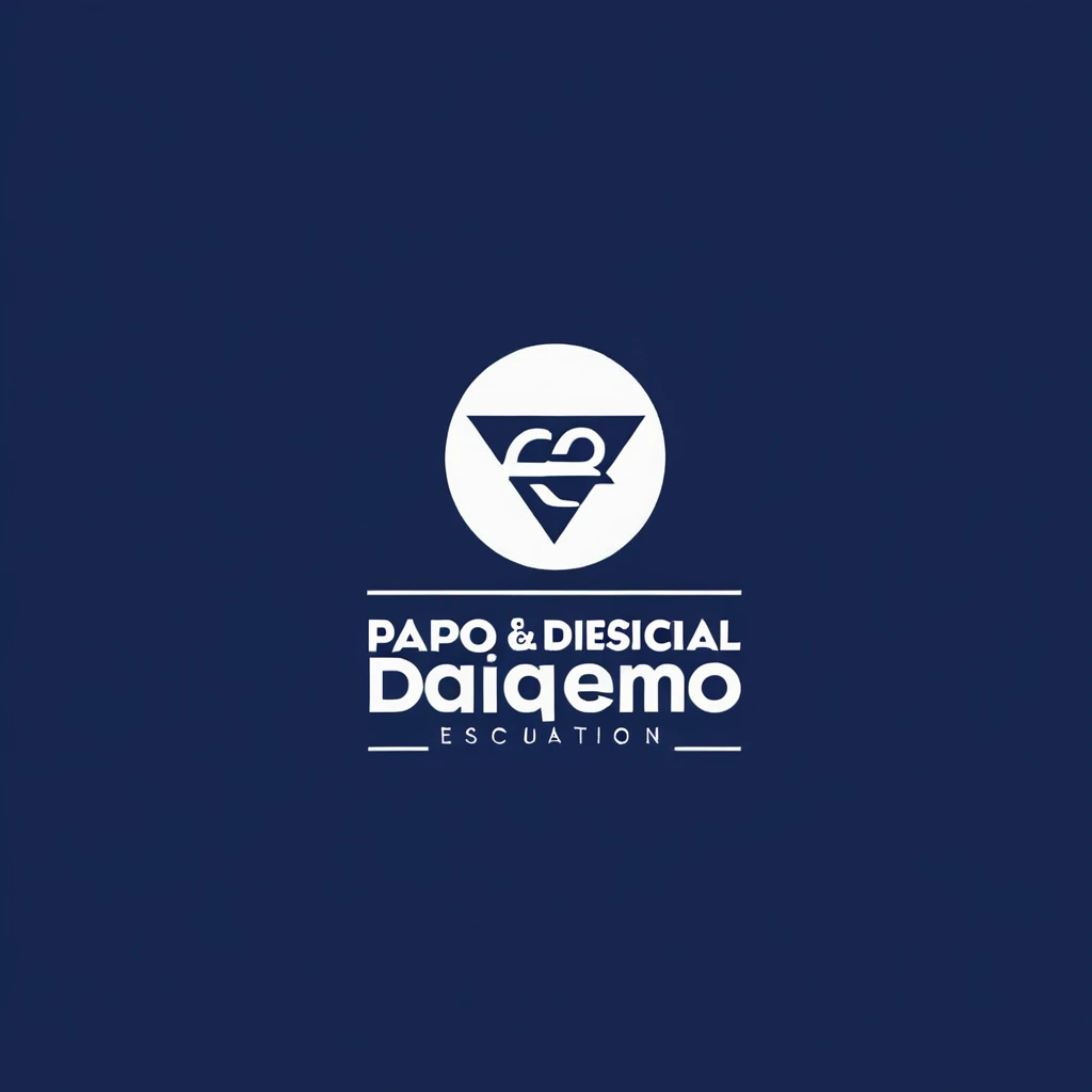Make a professional logo of the name papo de riqueza about financial education