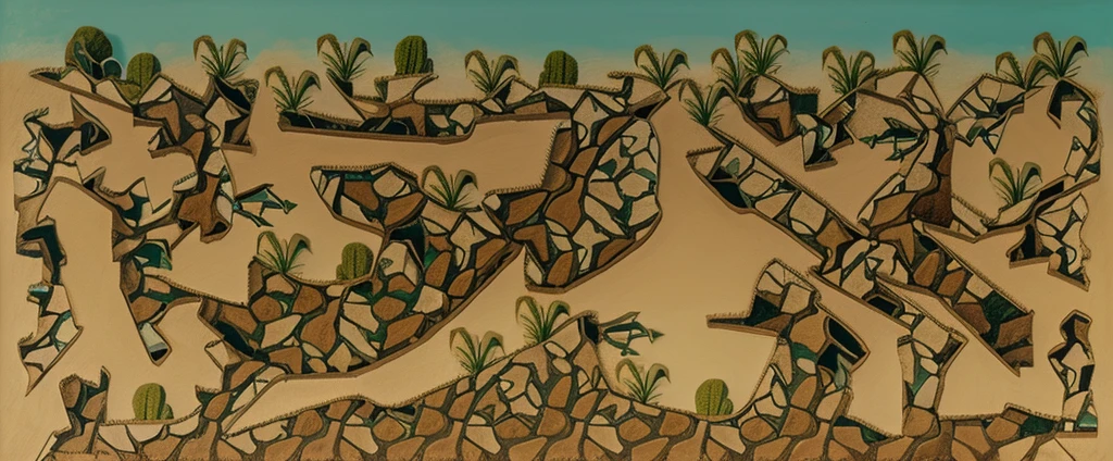 Land, trees, 2d