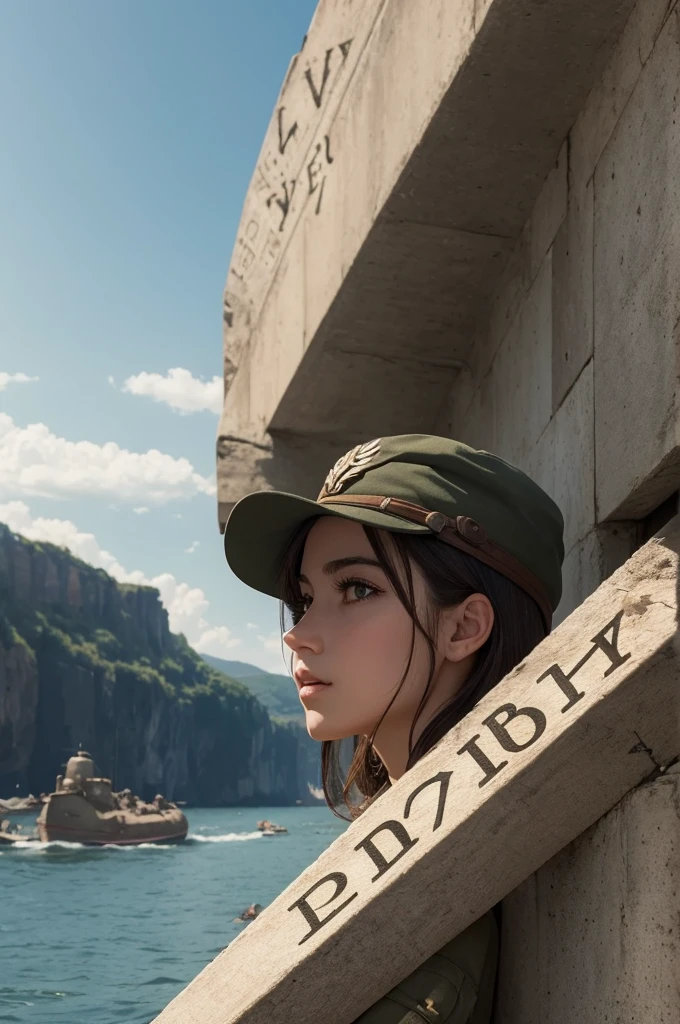 I want a fictional image for a banner on my channel, Mellone wrote_ww2 with the background in the middle of the second world war