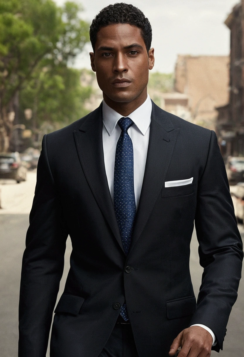 Man in suit and tie