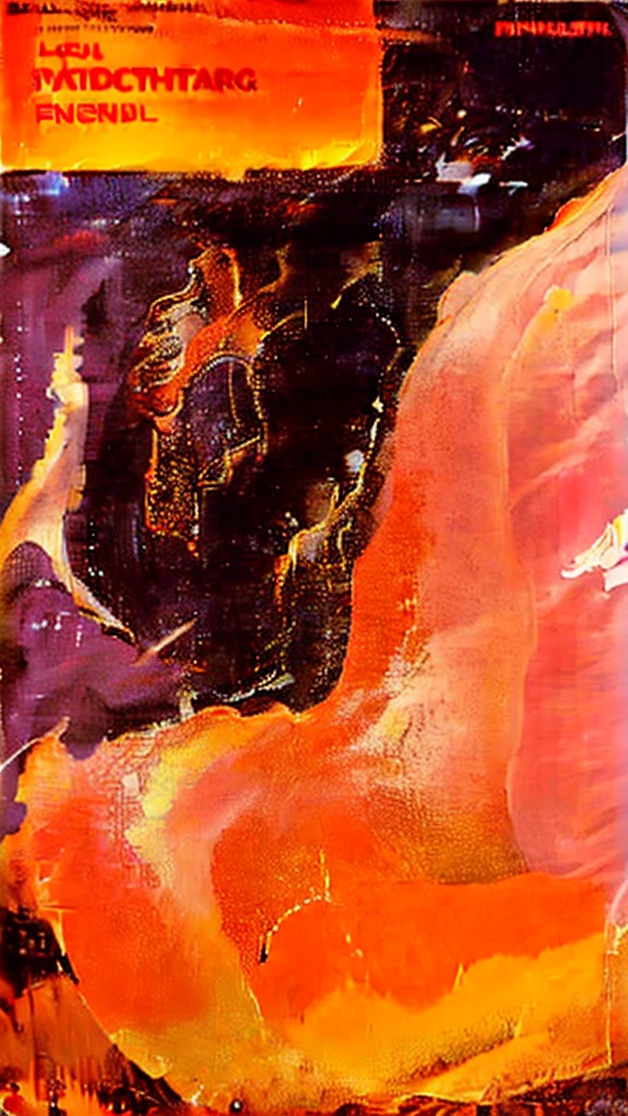 Design a cover for a painting artist in landscape format, including the artist's name 'Alex Brown' and the album name