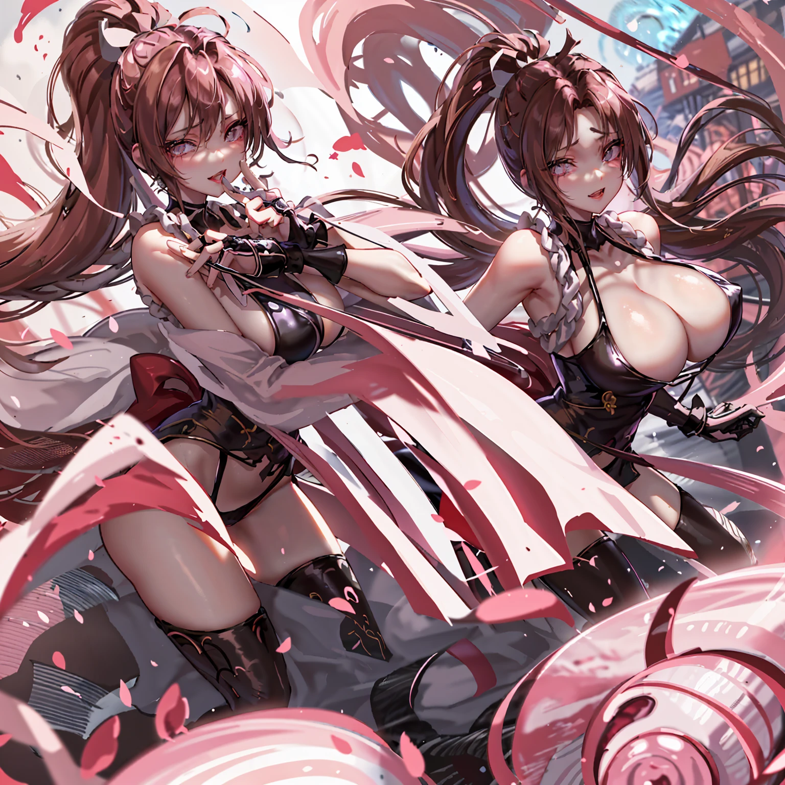 (masterpiece),(Highest quality),(Super detailed),(Best illustrations),(Best Shadow),(Absurd),(Detailed Background),(so beautiful), 16K, 4K, (so beautiful), One person, alone, curvy, Big Breasts, , , Blonde, , fluorescent pink eyes, , , , (Oculogyric crisis), , Perfect figure, heart-shaped pupils, BDSM, , paw pose, Arched back, tongue out, , , orgasm, afterglow, erotic smile, , Beautiful nipples, pussy, , , Sexy posture, , , (cross-eyed), (rolling eyes), , water eyes, tears, , , , , saliva trail, , shiny skin, , , torogao, ahegao, BREAK, , Dramatic lighting, Psychedelic Background, Clear liquid, , night, , , Torrent of Light, mysterious, spoken heart,