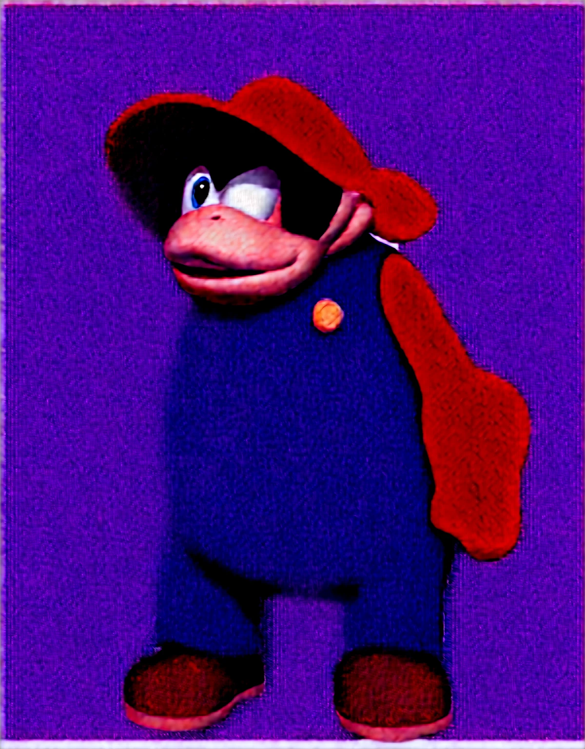 Mario From Super Mario 64 Style,