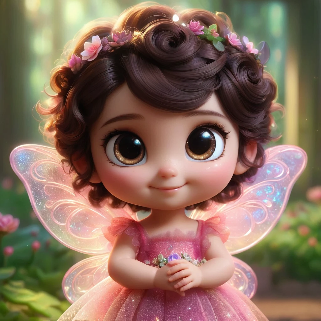 Close-up of succulents,Beautiful transparent flower fairy baby, Transparent colorful wings, The wand fluttered in the wind、The wand flashed with starlight,golden wand,Beautiful blue sky and white clouds、Girls have transparent wings、smile kindly、Beautiful succulents garden background、Gentle and transparent,Anatomical correct, delicate patterns,Pink rose space, gentlesoftlighting, ( bokeh),tmasterpiece, ultra - detailed, Epic work, Best quality, 8K,Epic Romantic Fantasy Digital Art,Epic fairy tale fantasy digital art,Myths and Fantasy,UHD resolution,Detailed detail drawing,realistically,Very realistic,Movie Lighting,an award winning photograph,many color,Hyper-realistic texture,dramatic lights