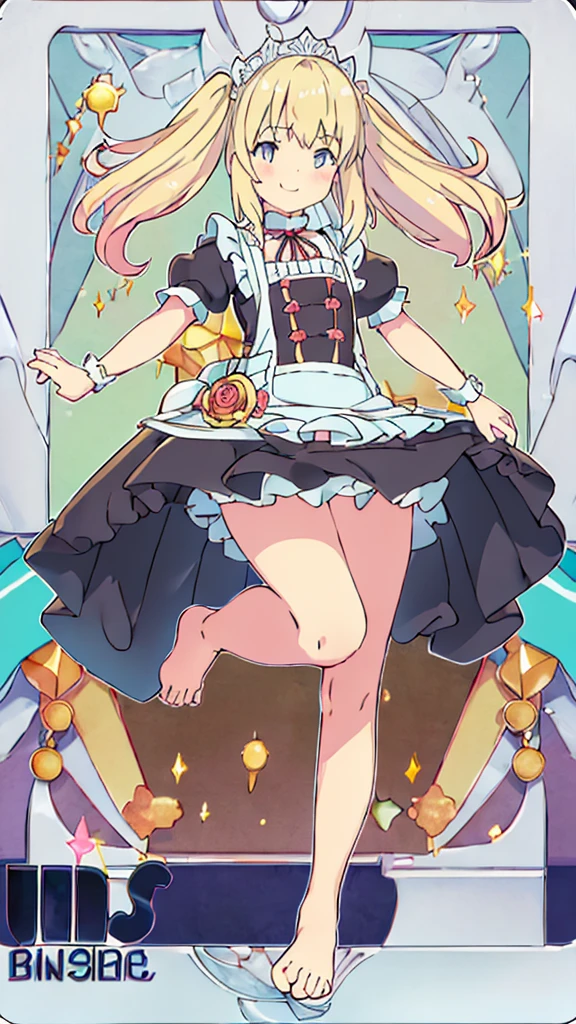 ((Full body shot: 1.5))、((One animal))、((Real female cat))、Big smile、スリムなスタイル、((The background is blurred and nothing is visible))、kpop idol costumes、Cute chibi anime sitting on a plate, long pink hair with twin tails、I have cat ears、Wear a blue mini dress, Smiling, Logo is cheap、Iridescent colors、Heavily