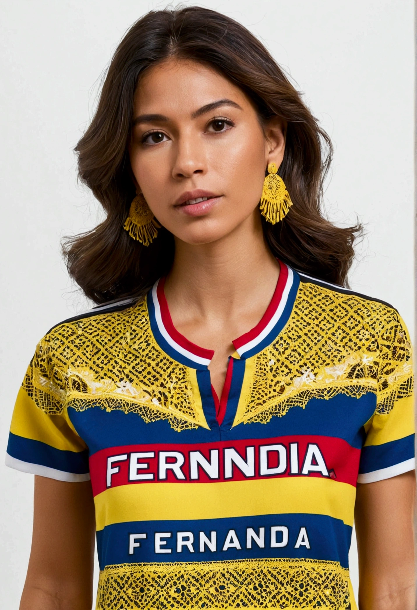 Colombia shirt that says Fernanda