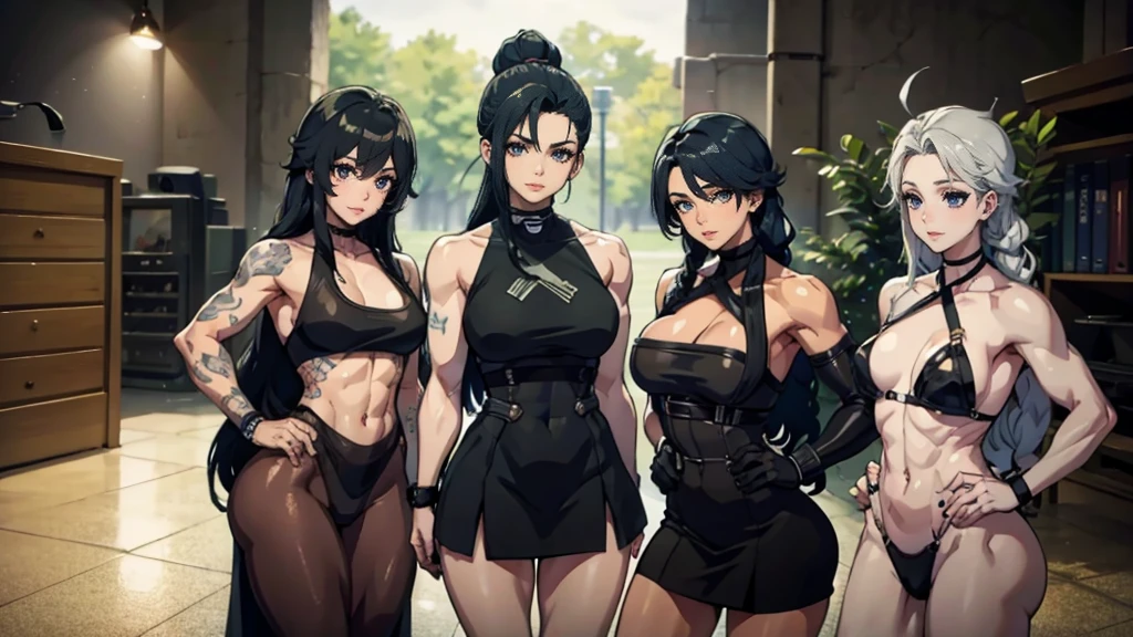 3 black girls