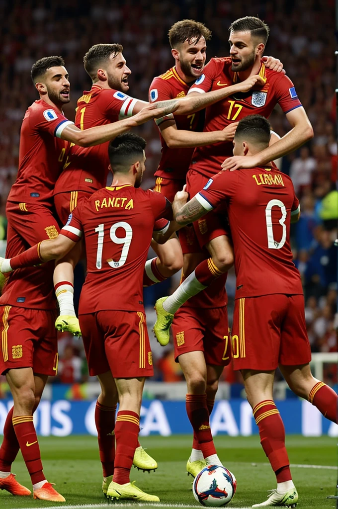 2:1 win for England against Spain in the European Championship final Football
