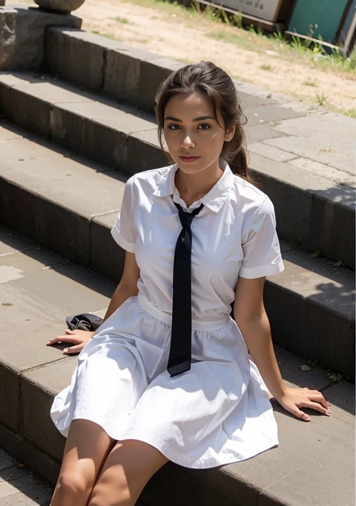 Capture full body with she's legs