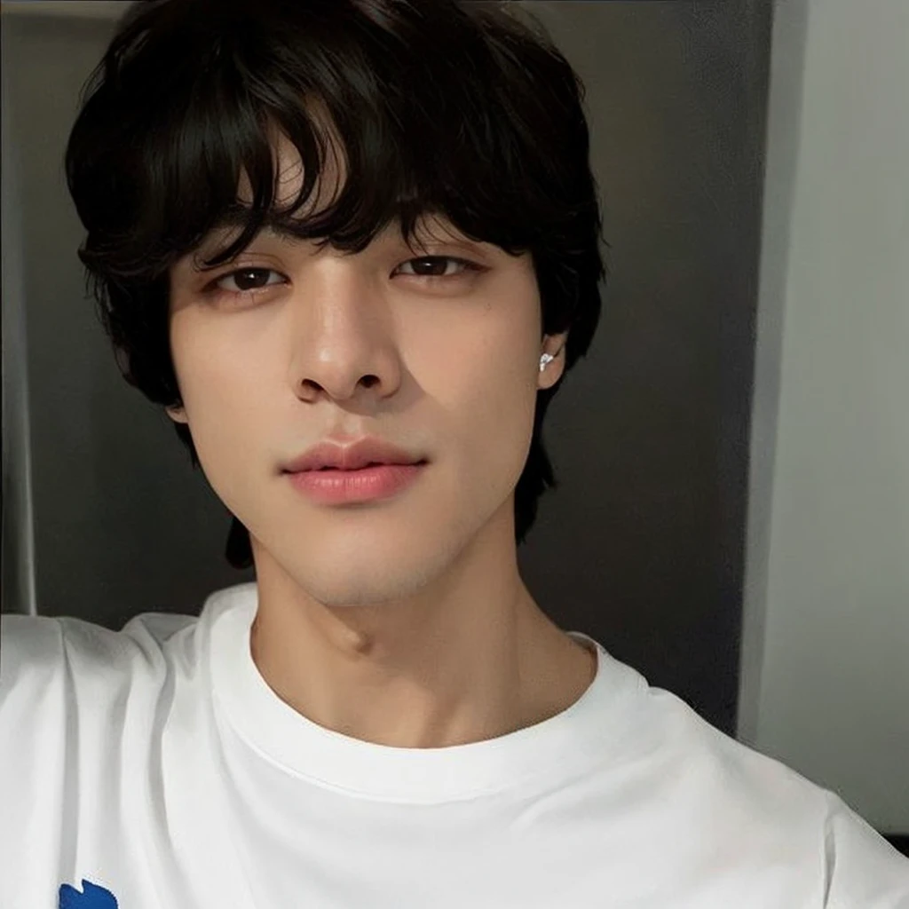 high quality, 8K detailed, BTS taehyung's face, detailed face, man with black hair well-drawn pink lips, Perfectly aligned eyes, 4K quality, flawless skin, ultra quality, super realistic, jeon jungkook, taehyung hair BTS, jungkook, taehyung.