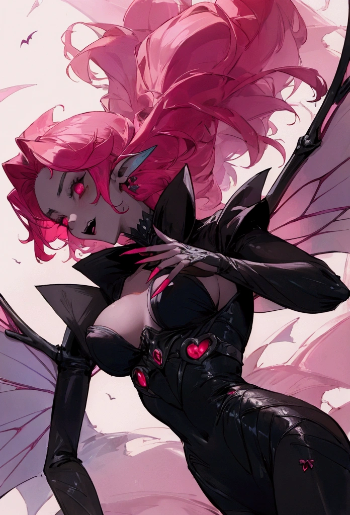 man vampire meets cute fairy woman