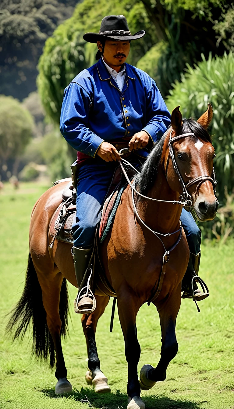 gaucho on horseback