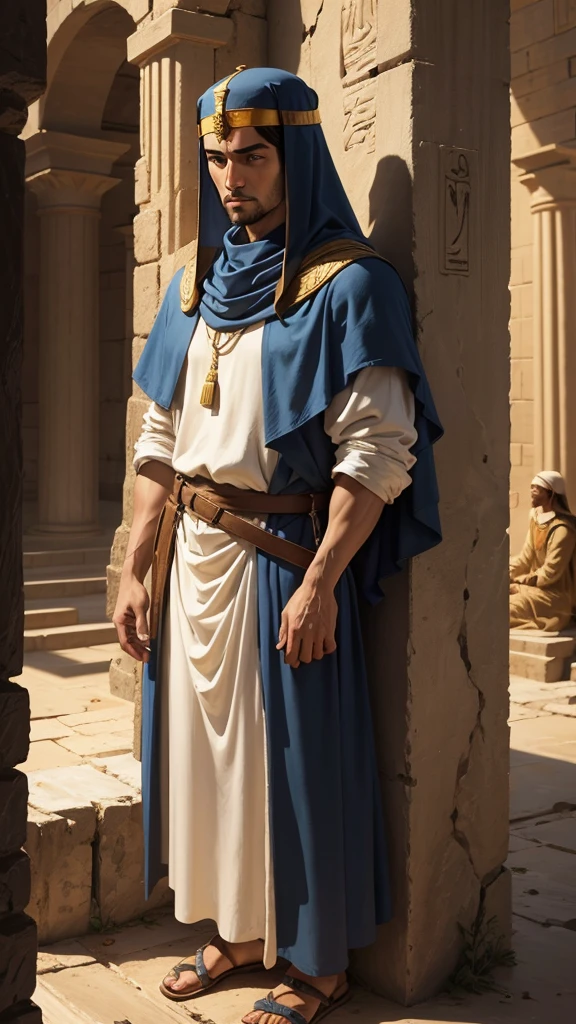 Joseph of Egypt in prison
