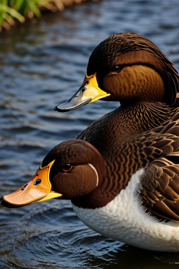 I want a killer looking duck