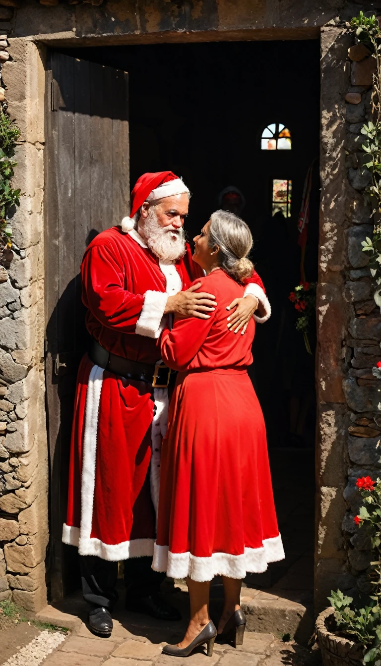 She was thoughtful about, After finishing her service, Santa Flor accompanied her to the exit, She was surprised because he was a polite man, and many who are from the countryside are not educated in how to deal with women, That made her think about how he had been raised differently.  