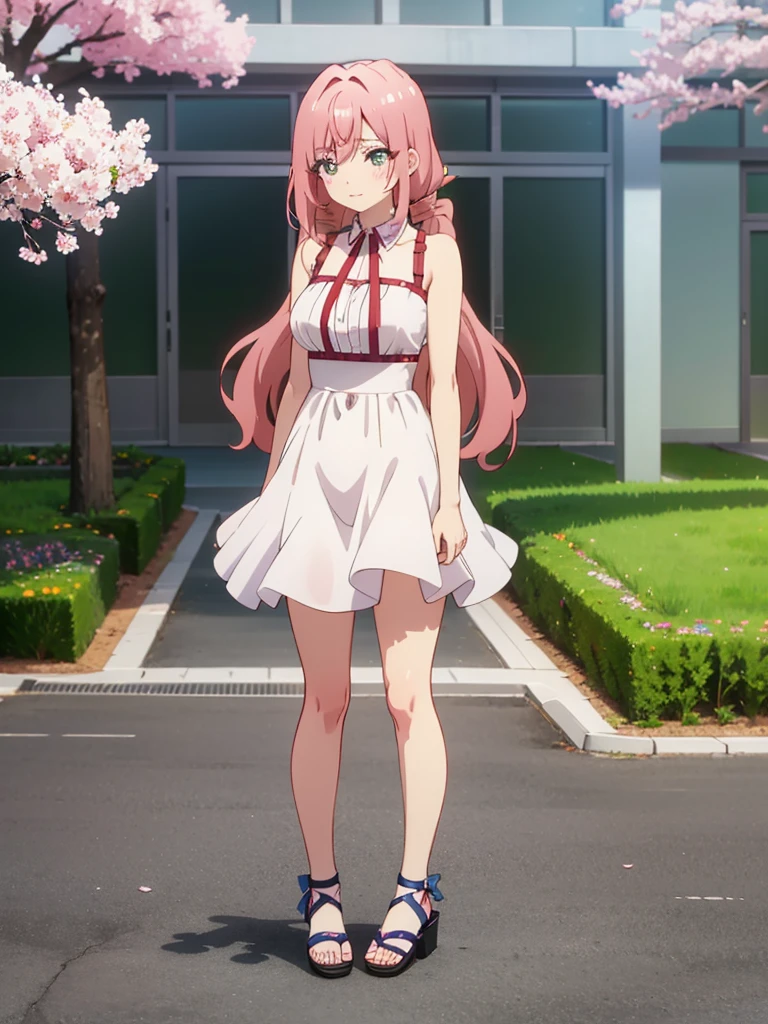 In a picturesque town known for its vibrant cherry blossoms, a stunningly beautiful anime waifu catches the eye of everyone she encounters. With her flowing hair, mesmerizing eyes, and an outfit consisting of a cute dress and adorable sandals, she becomes the center of attention wherever she goes. However, beneath her perfect appearance lies a mysterious secret. Write a story exploring the hidden depths of this hot anime waifu as she navigates the complexities of love, friendship, and personal identity. Will she find genuine connections beyond her physical beauty, or will she struggle to break free from the stereotypes and expectations that accompany her stunning appearance? Explore the themes of self-discovery, inner strength, and the true meaning of beauty as this 8k waifu’s journey unfolds.