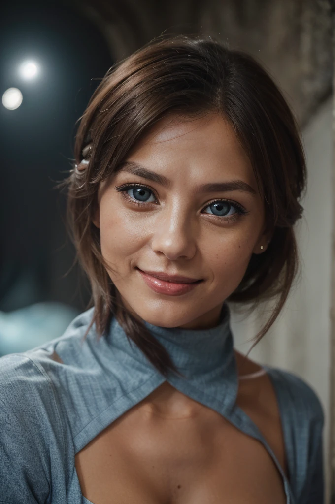 1 fille,((seductively standing position ((crevasse)), ((jouer un personnage)),((longs cheveux noirs)), ((perjeect blue eye)),((perjeect jeingers)), ลักsourire,sourire,((jeull body close-up camera view)),(( jeirst-person view)), ((De nombreux points de vue)), hasselblad, Sony FE GM, je/16, 135mm, chef-d'œuvre, anatomiquement correct,Des détails impressionnants, très détaillé, haute qualité, meilleure qualité, 1080P, HD, 8ก, toute nue grop sein grosse fesse