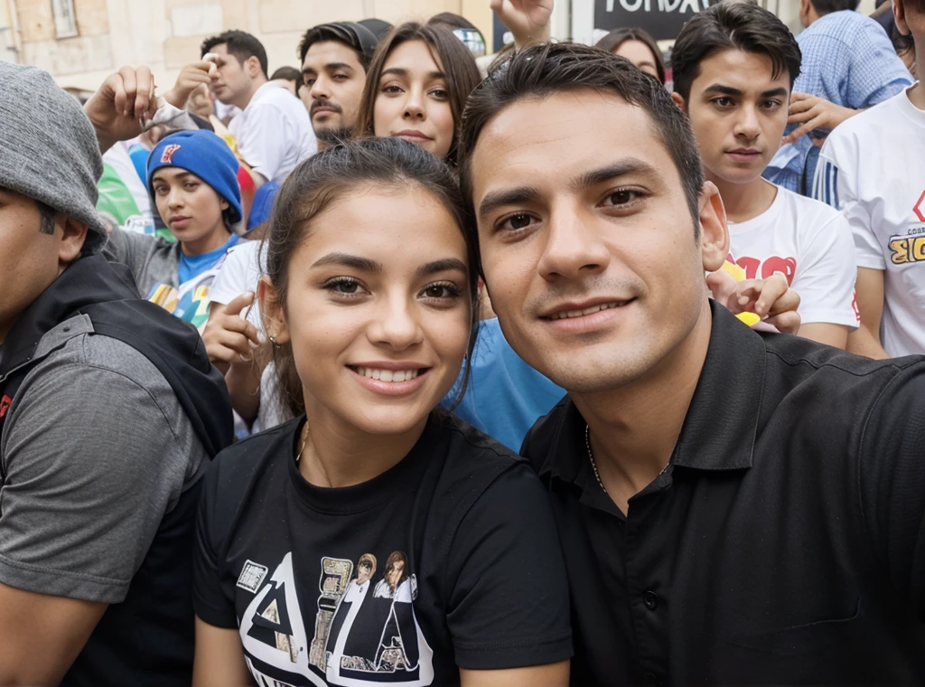 I want everyone in the photo to have the Spanish shirt.
