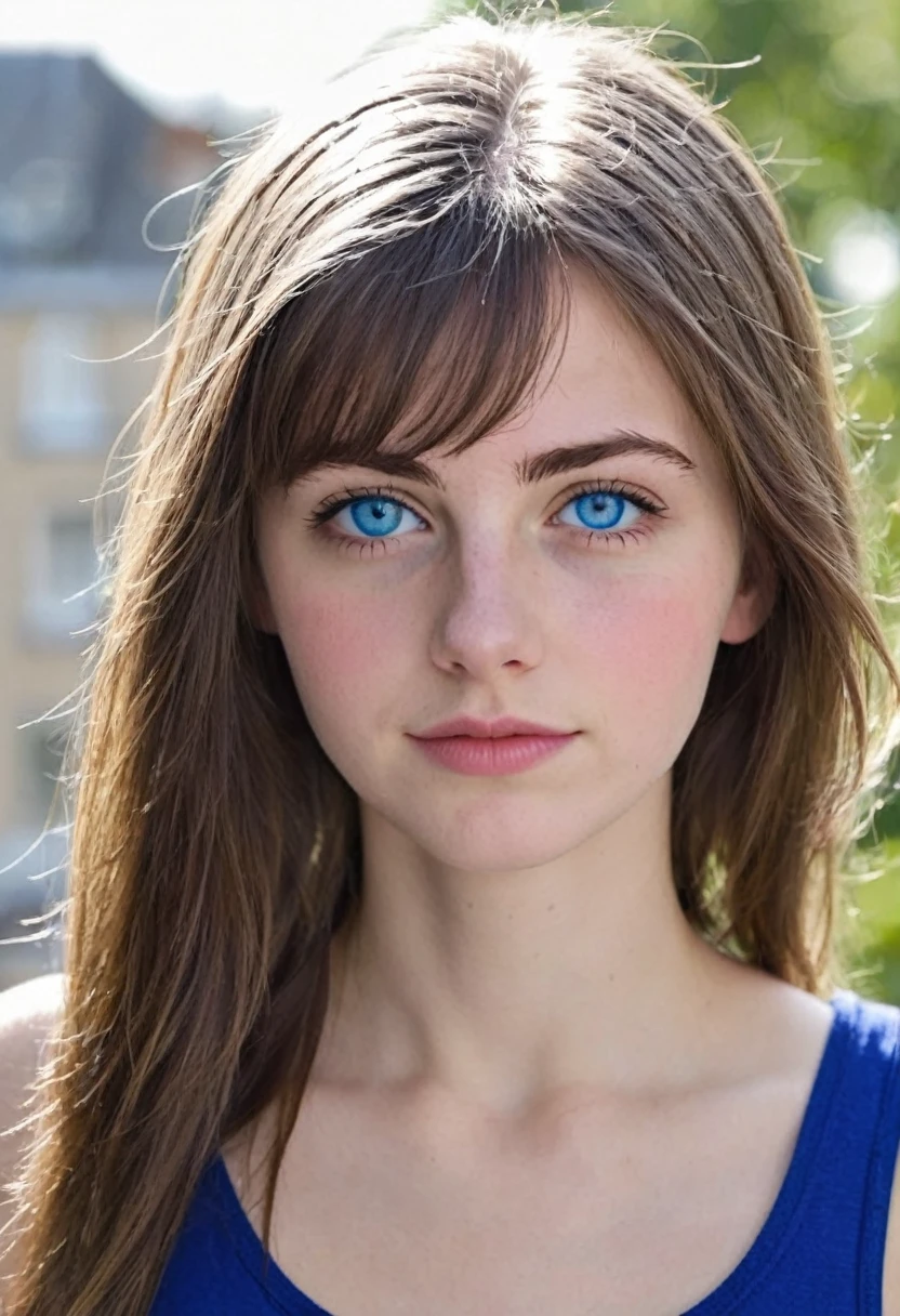 Fille, 23ans, bionde, blue eyes, 65 kilo