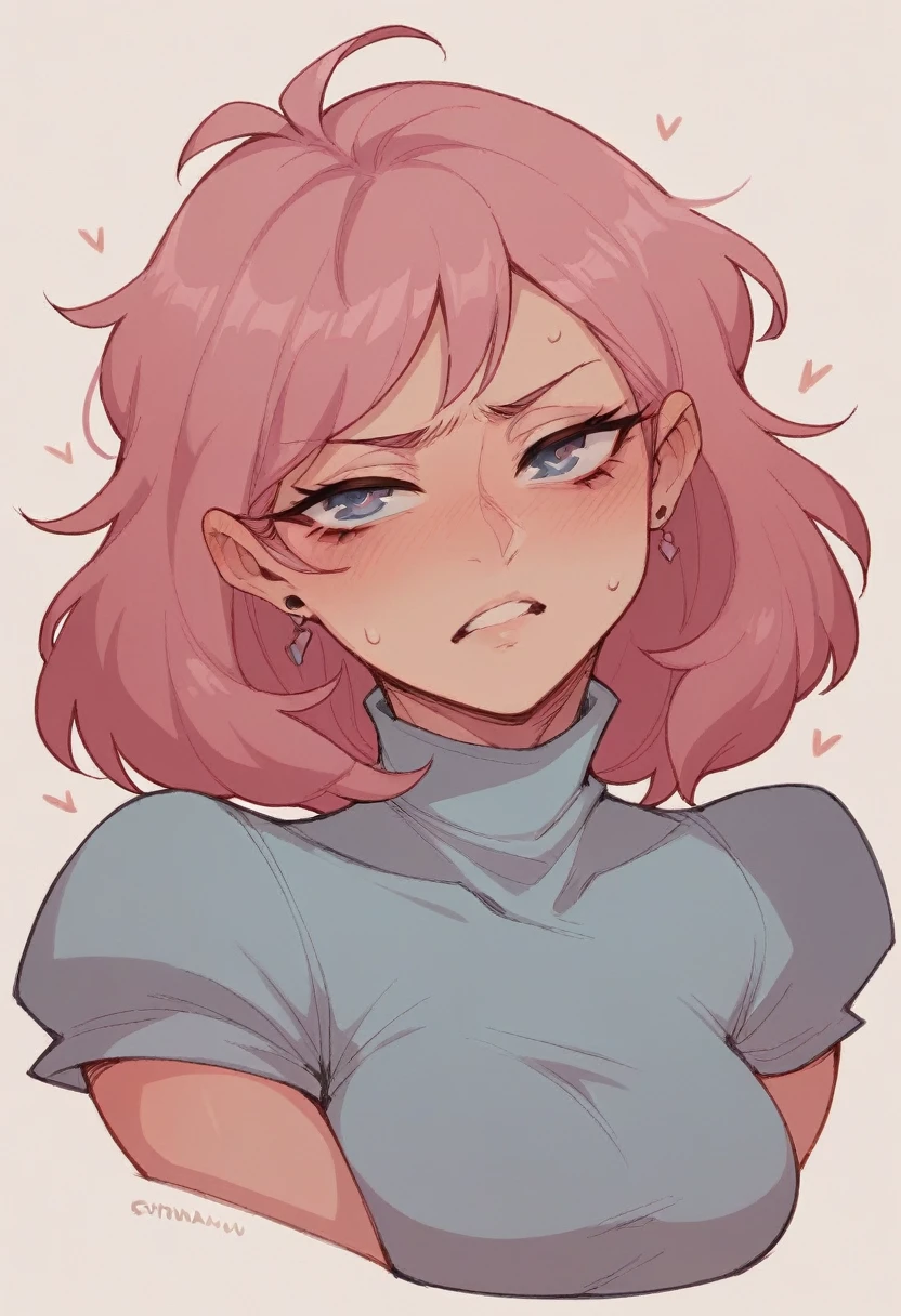pink hair