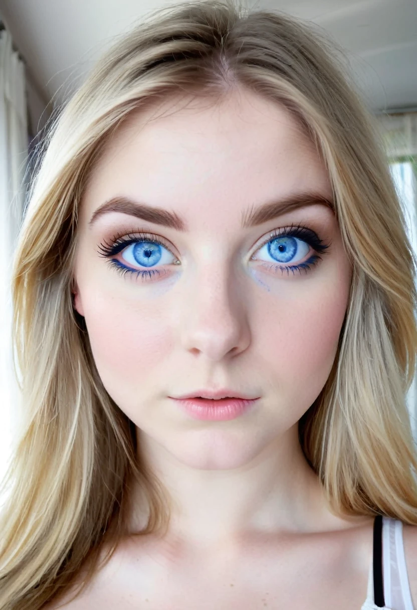 Fille, 23ans, bionde, natural blue eyes, 65 kilo.