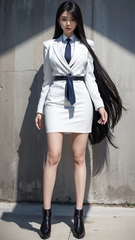 ผู้หญิงbright face;)) bright face;)) Woman in leather jacket and red tie standing outdoors, Wear a strict business suit., interesting costumes, strict suit, Anime girls in real life, anime girl cosplay, Very sexy outfit, Wear tight clothing., young woman in a suit, young woman in a suit, Japanese goddess, แต่งกายlong, Close-up of a woman wearing a leather jacket Close-up of a woman in a tight leather suit posing for a photo., Gorgeous Chinese model, หญิงKorean girlที่งดงาม, beautiful south korean women, หญิงKorean girlที่สวยงาม, beautiful asian girl, A cute young man with a sweet Asian face., Chinese girl, สาวเอเชียผมlong, ponytail, The face of a beautiful Japanese girl, Korean girl, Cute girl - clear face, Japanese model, beautiful asian woman(long, The hair flows beautifully and realistically.. Looking straight ahead at the action camera, Blue and สีแดง leather coat,)) The metal glistened in the evening sunlight.;)) Wear most modern full military uniform.., Surrealism, 8K;)) Fuji camera, most modern, High quality 45,000,000 pixels;))