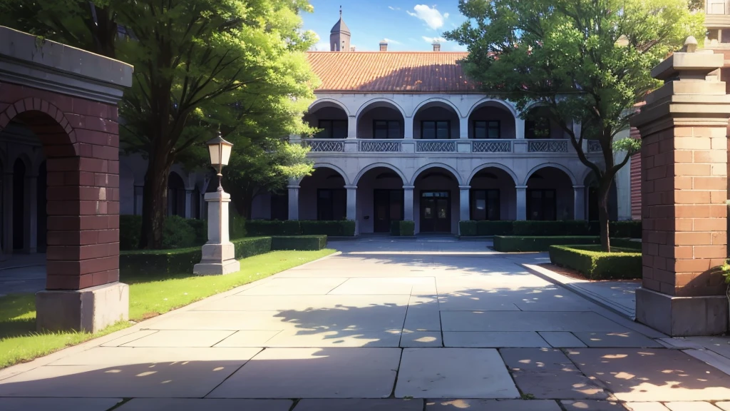 University courtyard