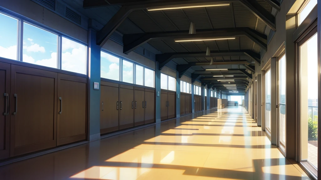 University corridor
