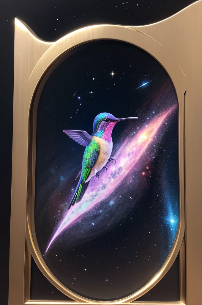 Spiritualist house universe hummingbird