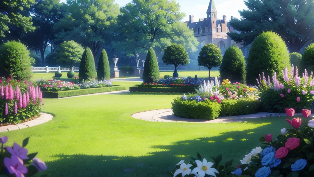 magic University garden,