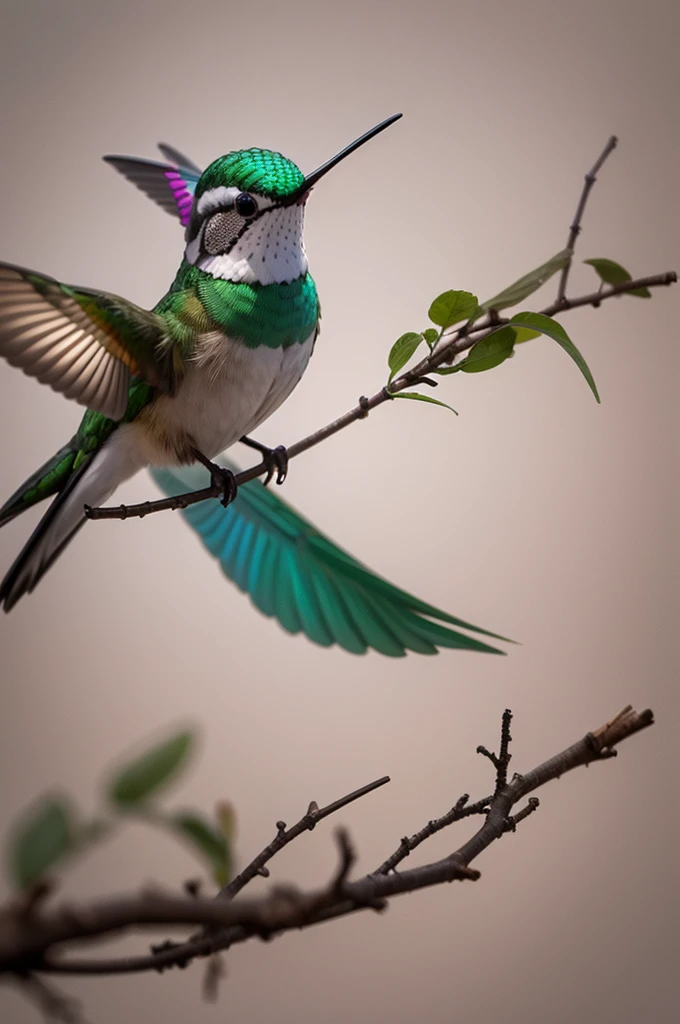Univeeso hummingbird logo