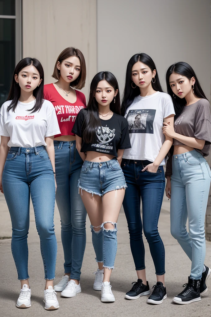 of these parts, Danielle New Jeans, Mina Twice, Ryujin Itzy e NINGNING Aespa