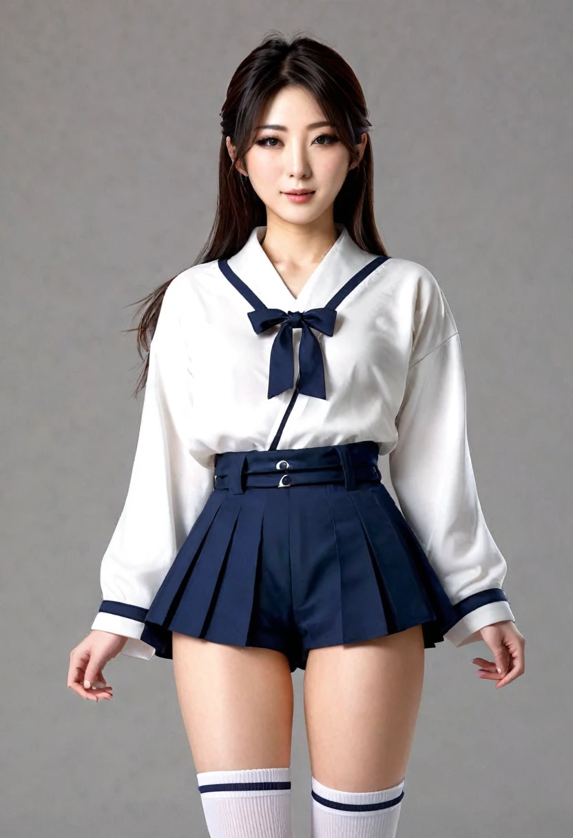 Realistic japanese girl outfit