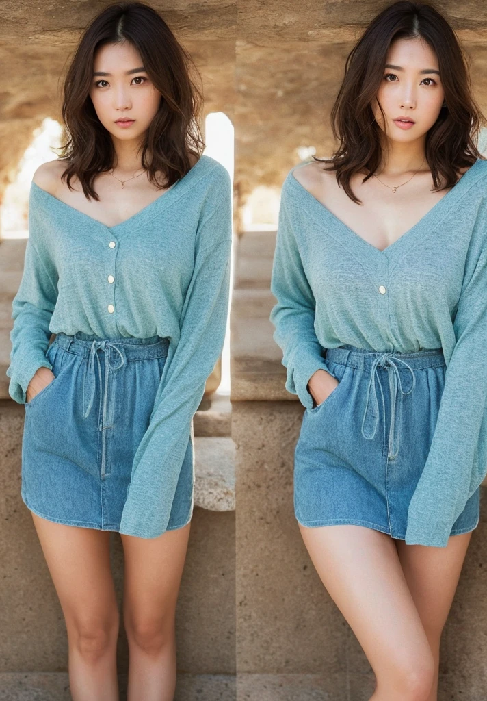 Sweater with large holes, big: 1.8