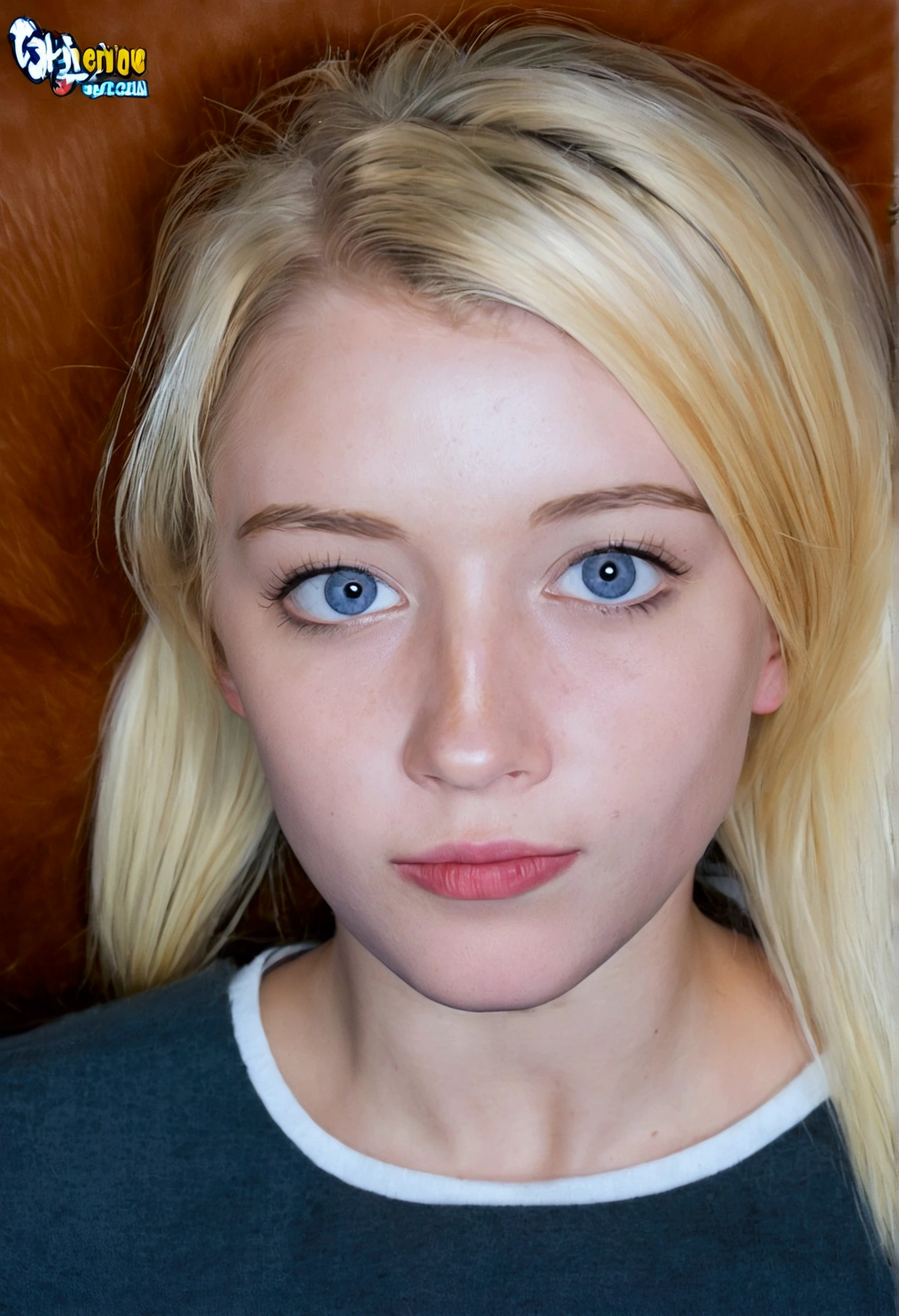 blonde women , 18 years old , light blue eyes , typical rusian teen , portrait , perfect pores texture, masterpiece, 4k imax