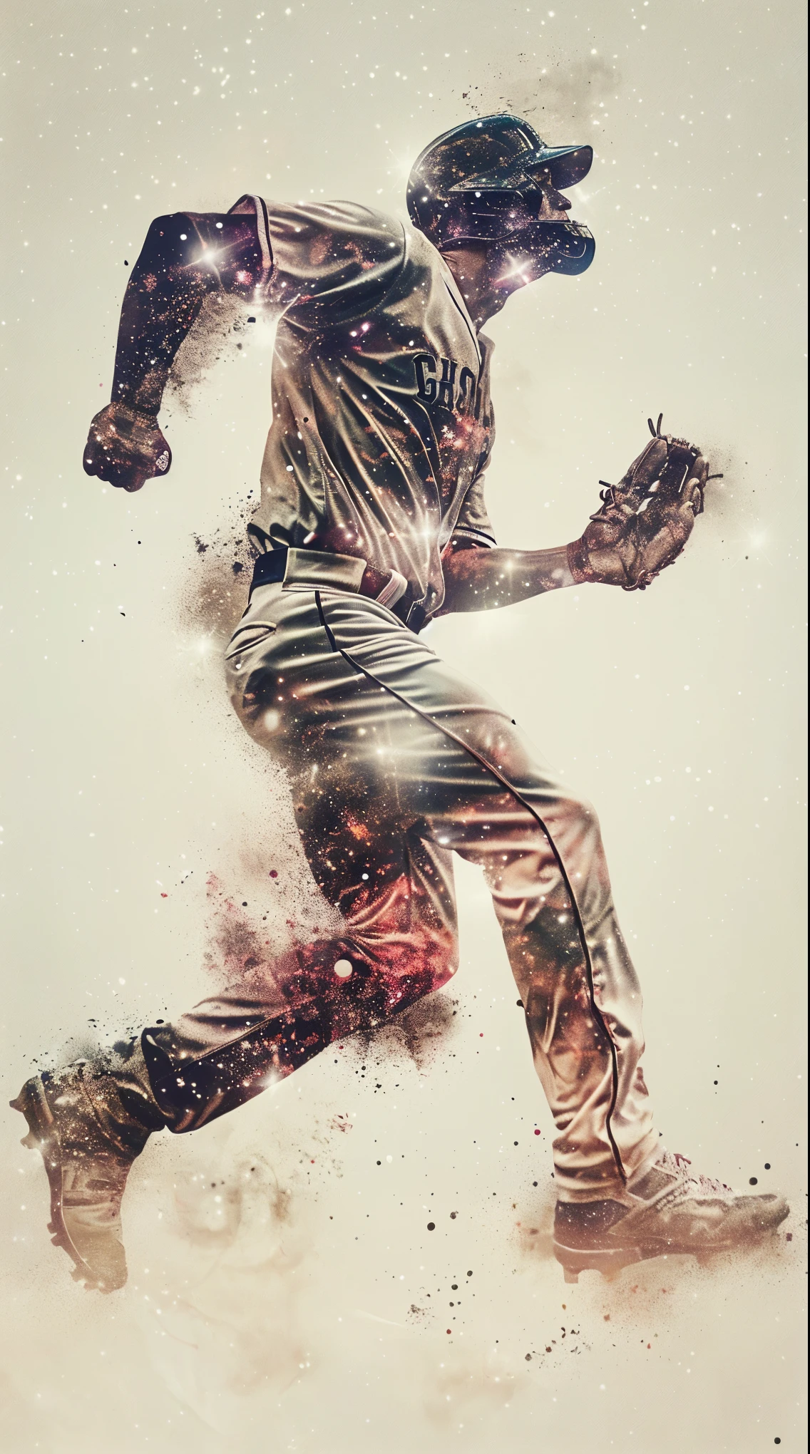 Colorful baseball player throwing ball with bat and glove, Rob Rey and Kentaro Miura style, Just a joke, high detailed official art works, Beeple 和 James Jean, Rodel Gonzalez (Rodel Gonzalez) of inspiration, Complete art illustration, Complete art, Ryan Glitter Concept Artist, Stunning digital illustrations, Ross Tran 8k, Colorful concept art, Color illustrations, official art works, Fire