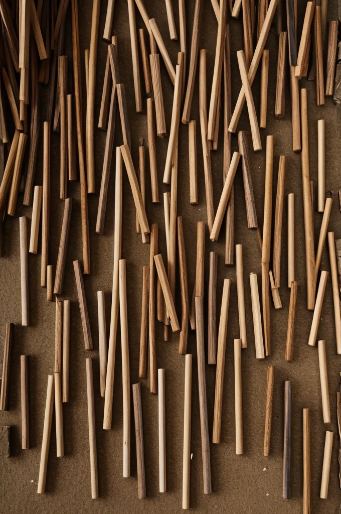 a person sticks