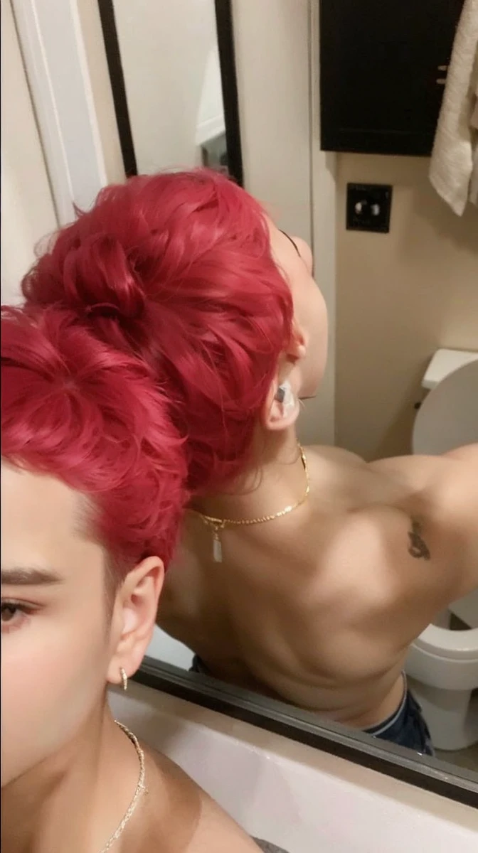 Jungkook 21 years old, defined body.