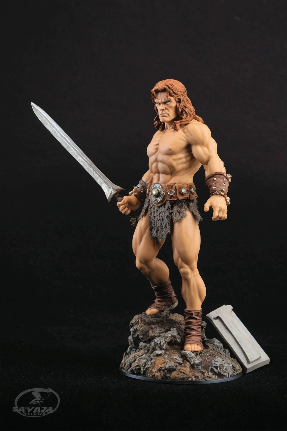 Conan the bárbaro, Frank Frazetta stayle: Ultra-realistic and Detailed