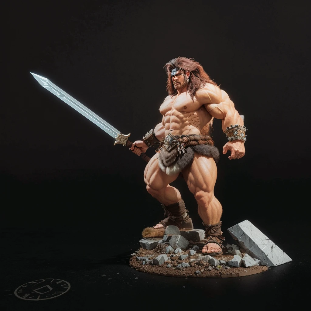 barbarian: Ultra-realistic and Detailed