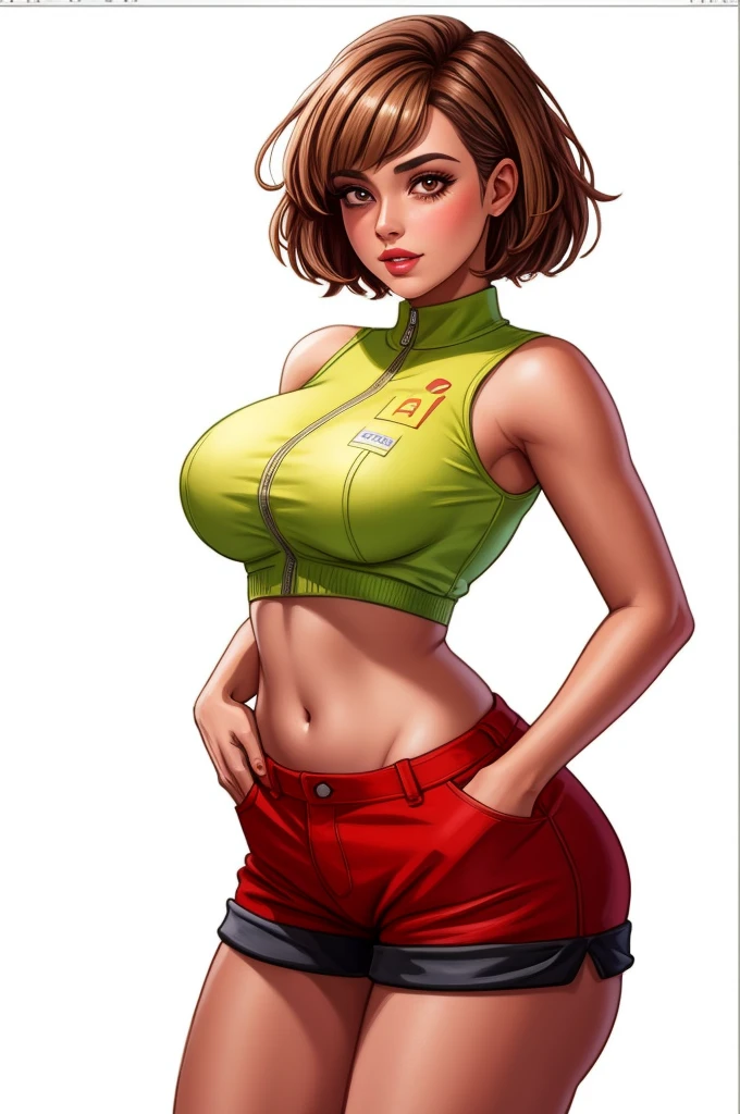 score_9, score_7_up, <lora:porcoro-guy-PONY-DORAv1:1>, 1girl, solo, (helen parr):0.8, mature female, large breasts, portrait, depth of field, hawaiian shirt, sunglasses, denim, presenting, looking to the side, parted lips