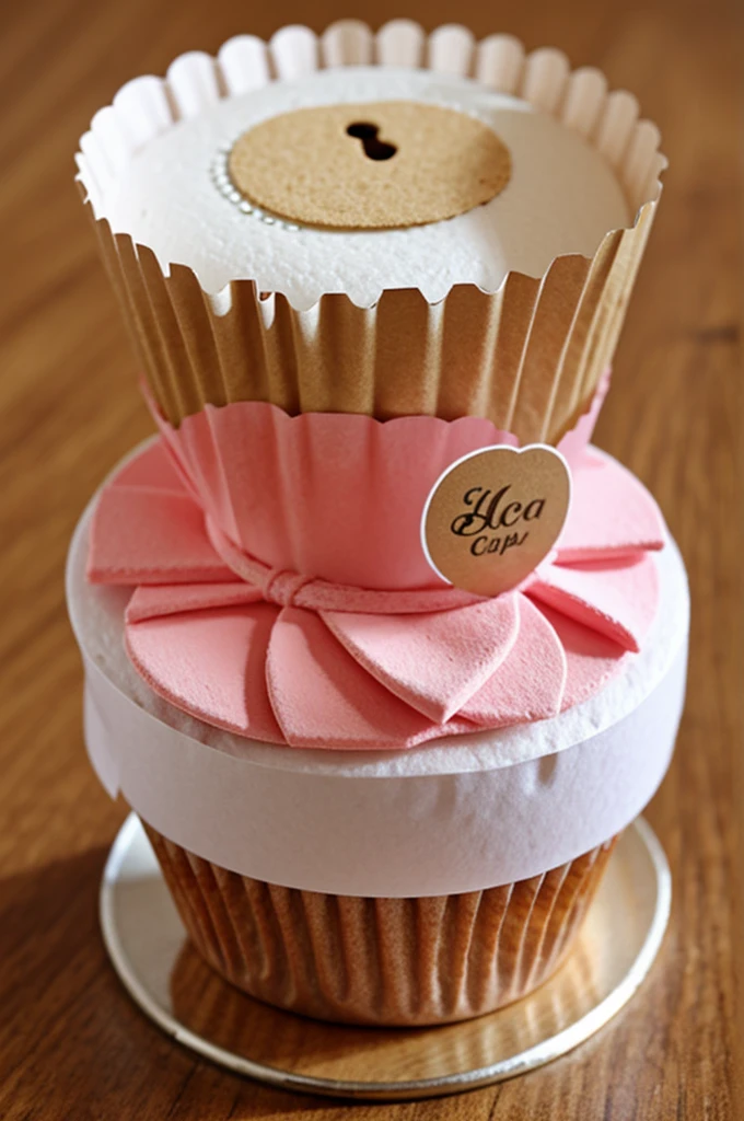 Caja con un solo cupcake