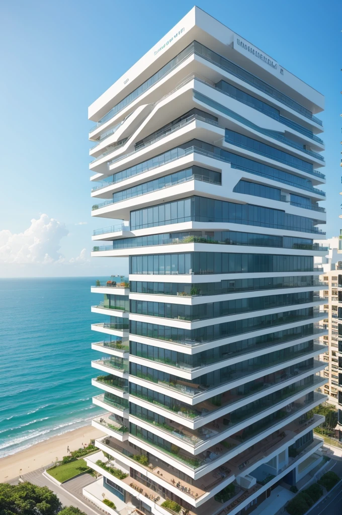Build a building with a sea view