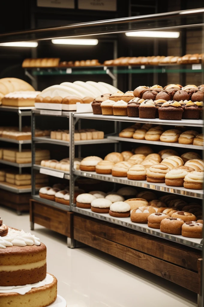 I want a label for my bakery Name: Cake space. I want a color that highlights the name, with space to put your WhatsApp number and address.