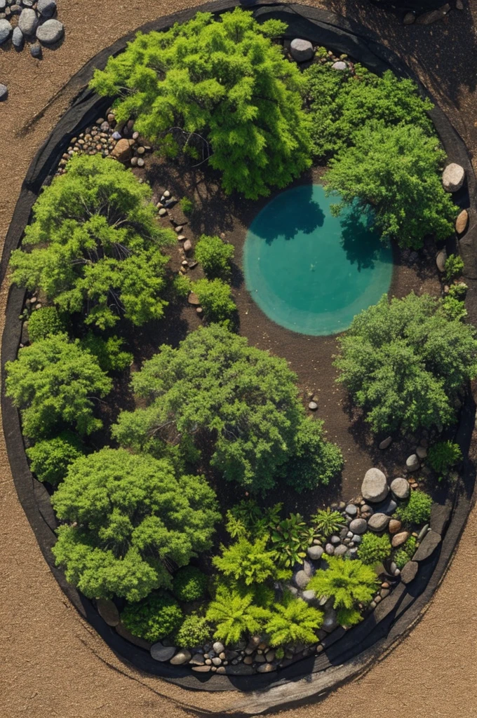 Create a symbol that represents ecosystems