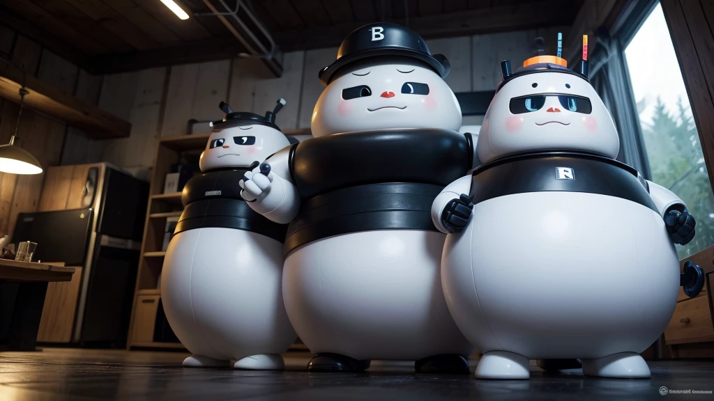 create a fat robot