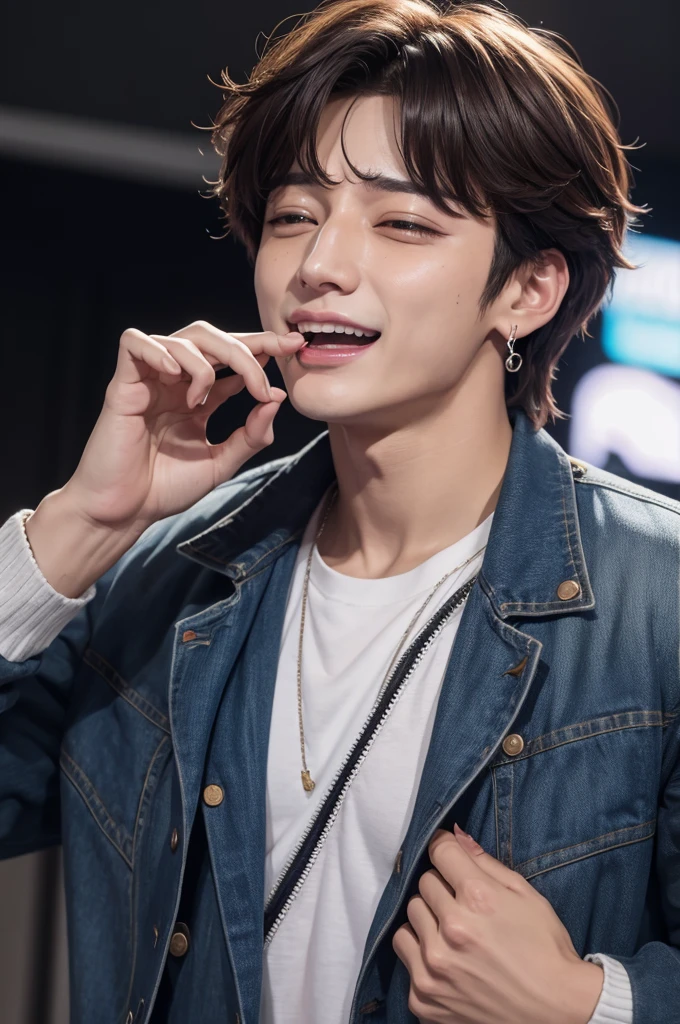 Jungkook chorando 