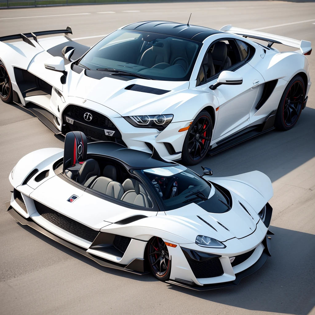 sports vehicle, White color